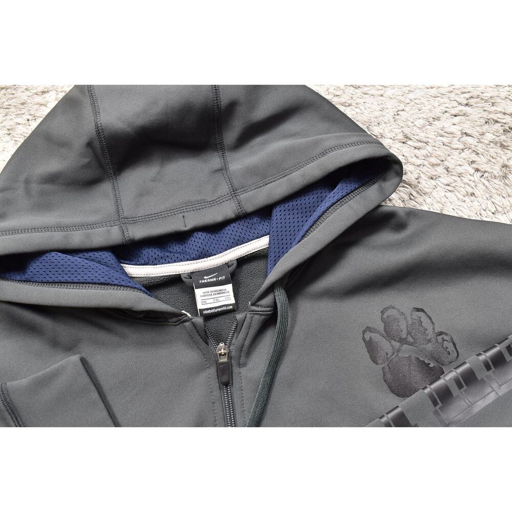 Nike Men's Gray Basic Jacket 2xl Polyester Therma… - image 8